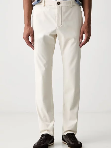 Paul&Shark pantaloni chinos pentru bărbați cu modal bej