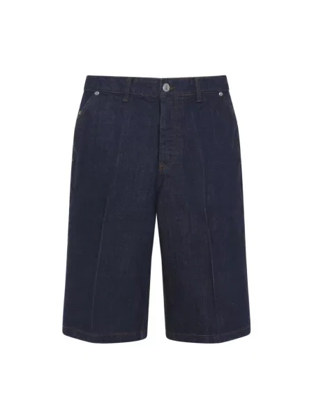 Bermudy Ami Paris niebieskie