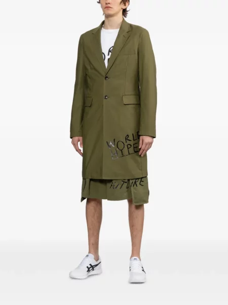 Palton Comme Des Garçons Shirt verde