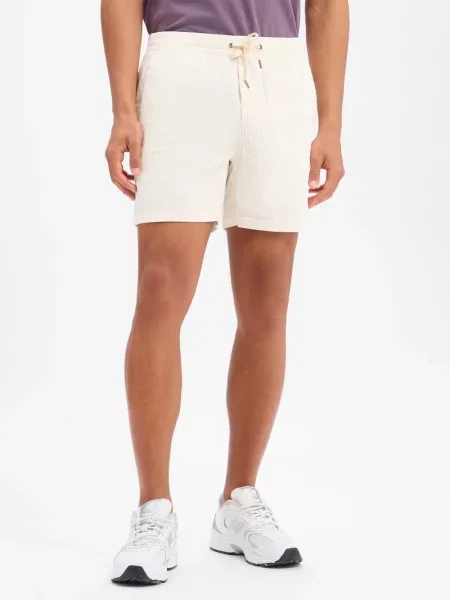 Szorty Polo Ralph Lauren sztruksowe białe