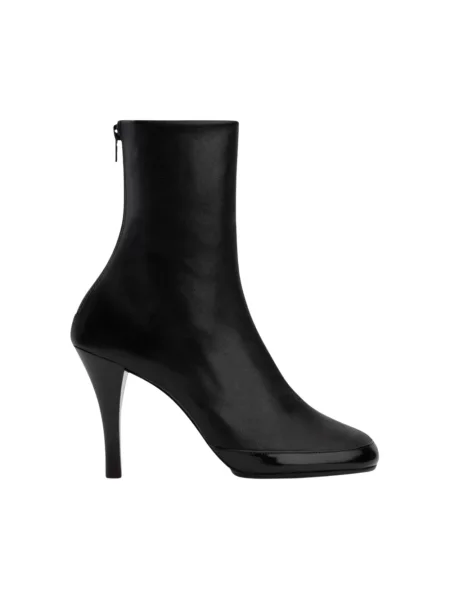 Buty do kostki Jude skórzane czarne