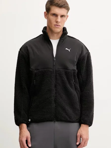 Mikina Puma hladká černá