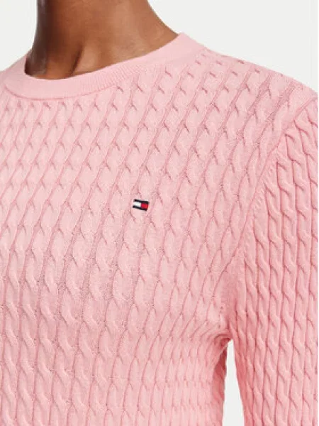 Tommy Hilfiger Pulover Svetlo rožnata