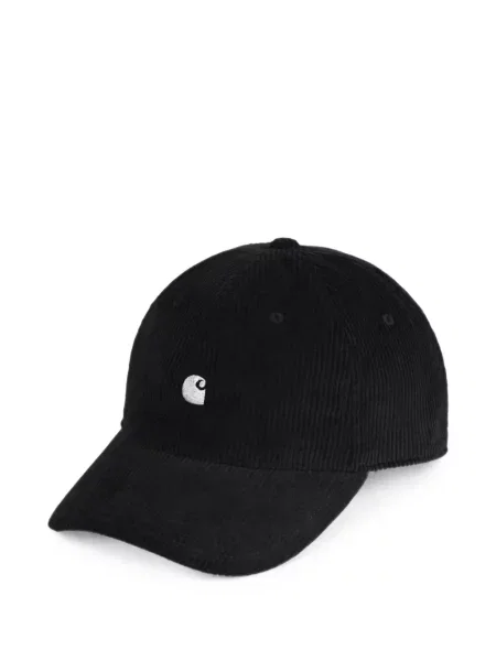 Șapcă Carhartt Wip cu broderie de catifea cord negru