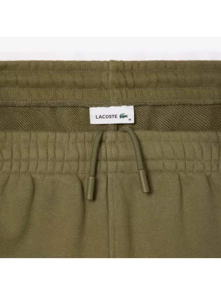 Lacoste Spodnie Dresowe Z Haftem zielone