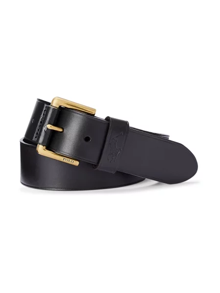 Polo Ralph Lauren Ζώνη χρυσό μαύρο