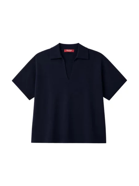 Koszula Max Mara Studio niebieska
