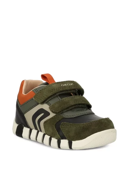 Sneakersy dziecięce Geox zielone
