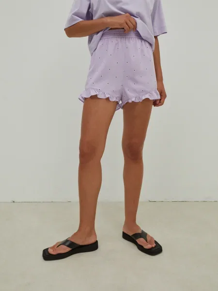 EDITED Pantaloni Rylan lila / mai multe culori