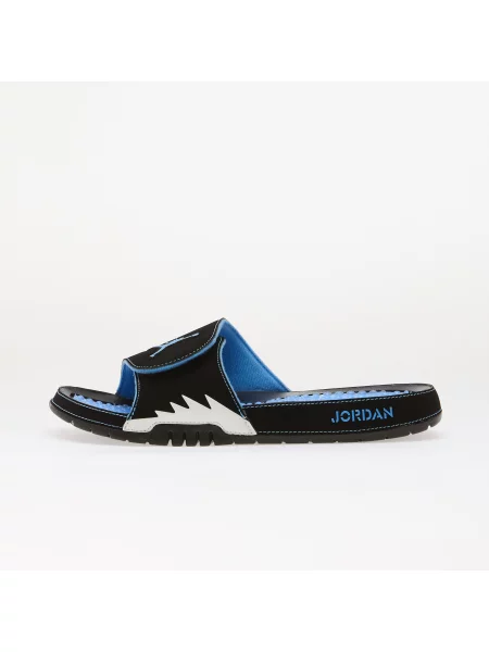 Sneakers Jordan Hydro 5 Retro Slides Black/ University Blue-White EUR 41 alb