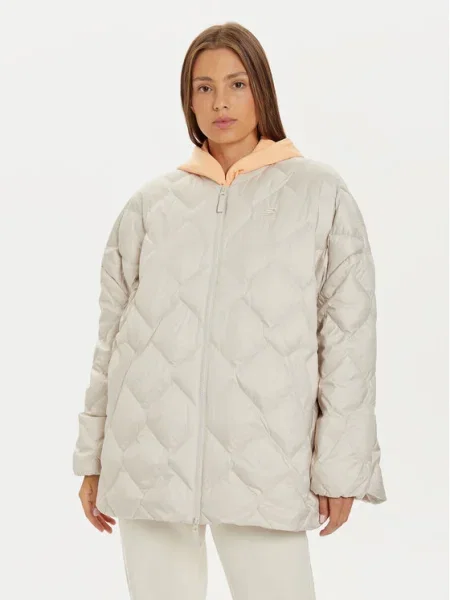 New Balance Geacă din puf bej