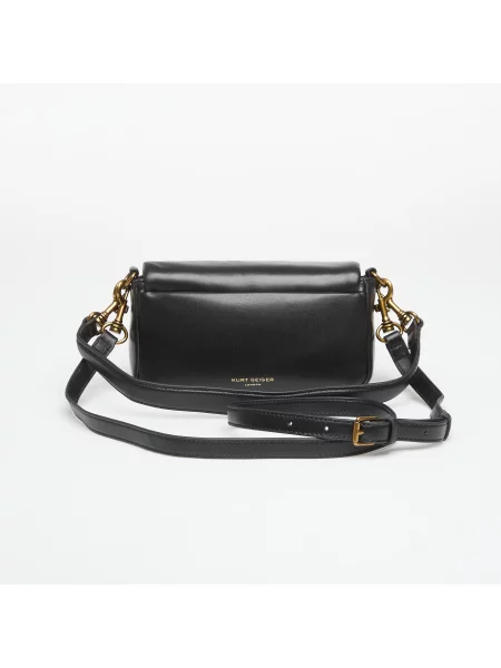 Кожена чанта Kurt Geiger черно