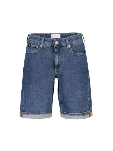 Jeansy Calvin Klein niebieskie