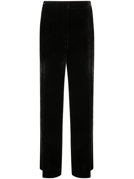 Pantaloni P.a.r.o.s.h. de catifea negru