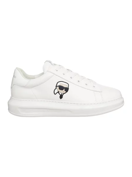 Sneakersy KARL LAGERFELD białe