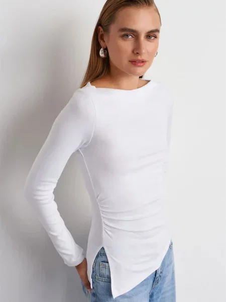 Dilvin Bluza Blusen' bela