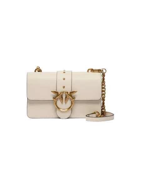Geanta crossbody Pinko din piele bej