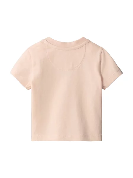Calvin Klein Jeans Marškinėliai Monogram Rožinė Regular Fit smėlinė