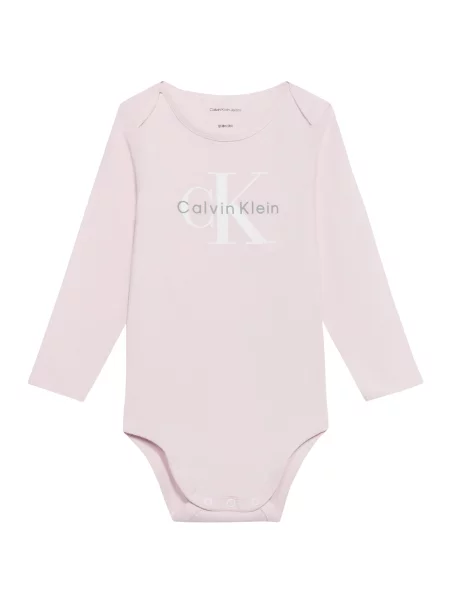 Palton copii Calvin Klein Jeans alb