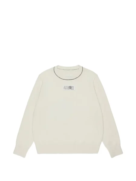 Sweter dziecięcy Mm6 Maison Margiela biały