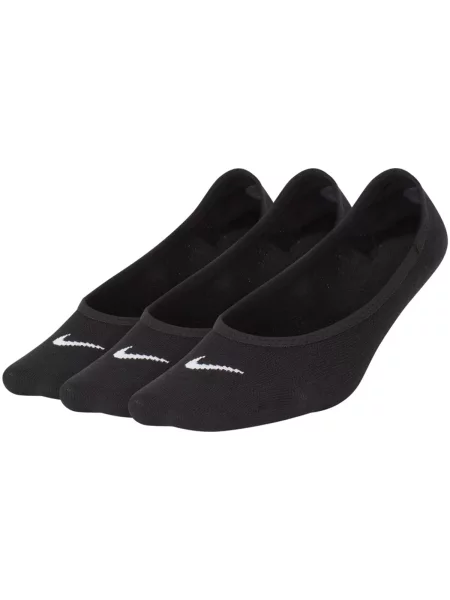 Nike Sportswear Športové ponožky Lightweight No-Show / biela čierna