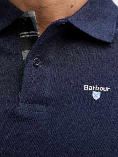 Поло Barbour черное
