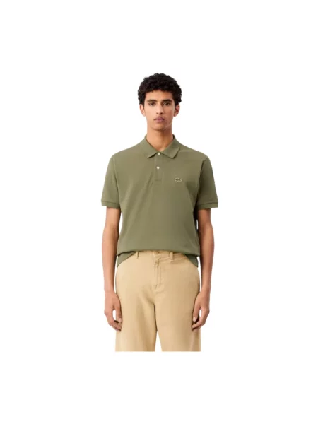 Koszulka polo Lacoste oliwkowa