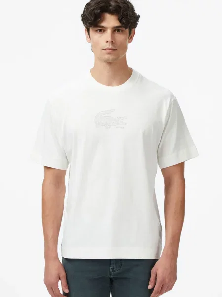 Футболка Lacoste біла