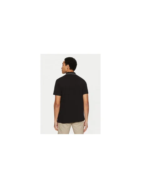 Calvin Klein Pólóing Regular Fit fekete