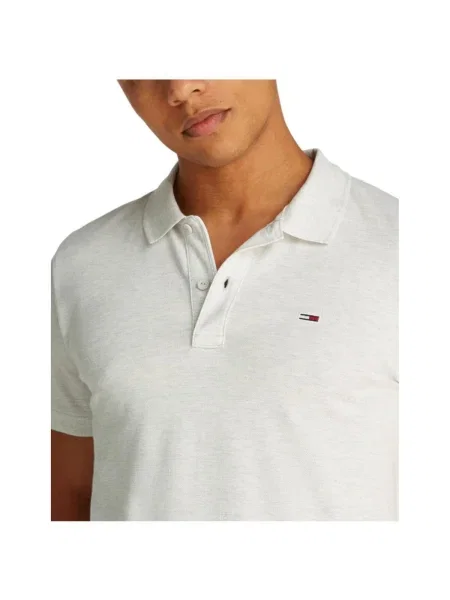 Polo Tommy Jeans gri