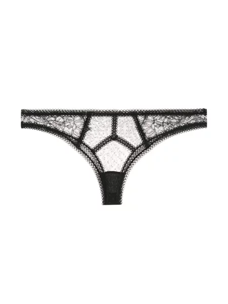Chiloți tanga Maison Close negru