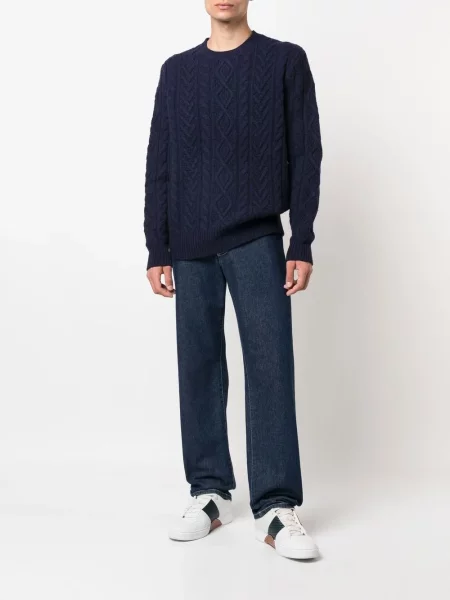 Sweter Polo Ralph Lauren z kaszmiru niebieski