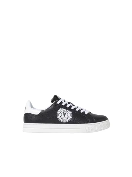 Sneakersy Versace Jeans Couture casual z logo czarne