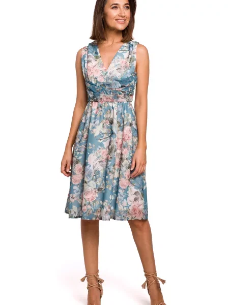 Sukienka mini Stylove szara