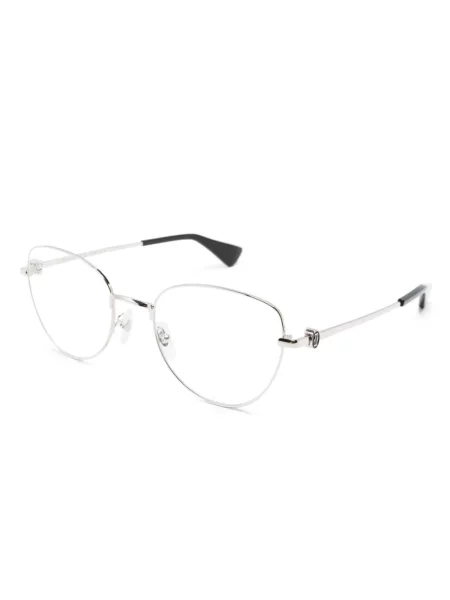 Saulės akiniai Cartier Eyewear sidabrinė