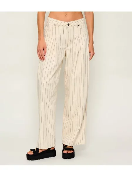 Guess Jeans pantaloni de femei din bej