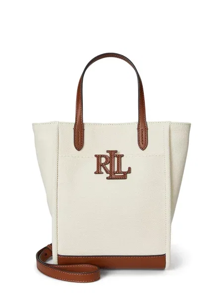 Geantă Lauren Ralph Lauren bej