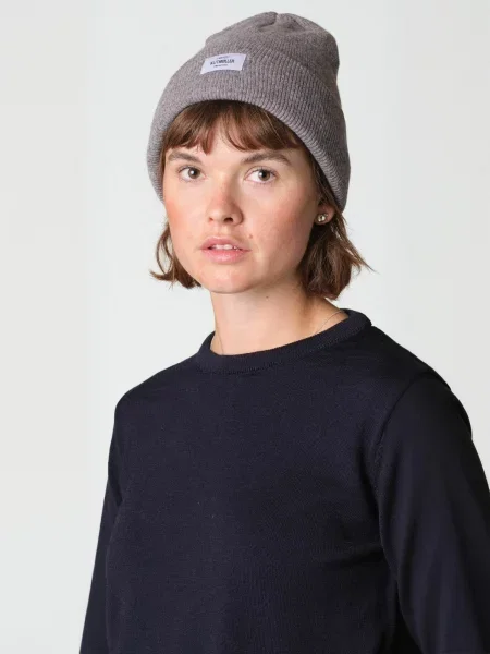 Klitmøller Collective Klobouk Rib šedá