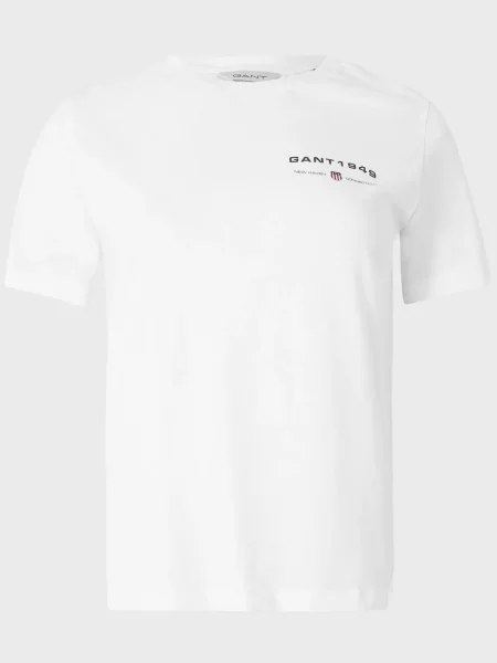 Футболка Gant біла