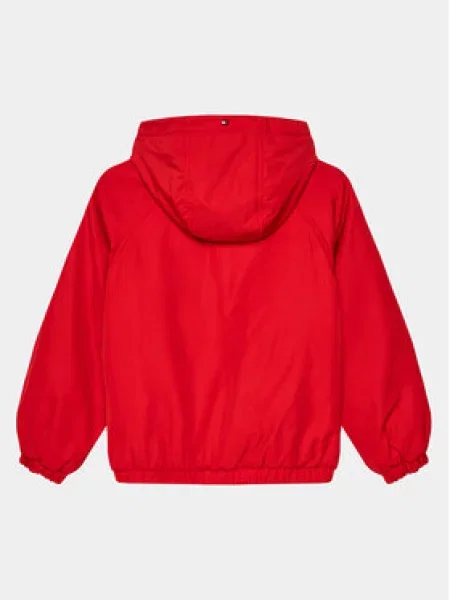 Bunda pro přechodné období Tommy Hilfiger červená
