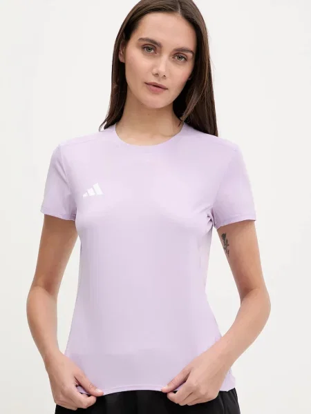 Тениска за трениране adidas Performance Adizero лилаво виолетово