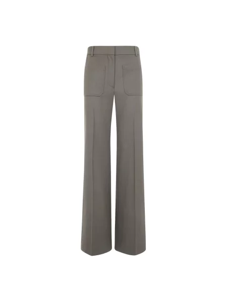 Spodnie Victoria Beckham zielone