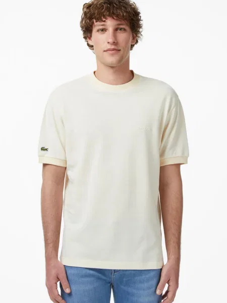 Футболка Lacoste бежева