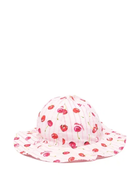 Czapka dziecięca Moschino różowa