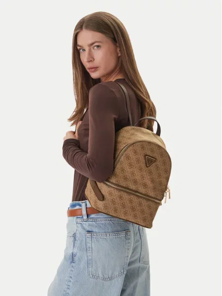 Guess Plecak Follie Travel beżowy