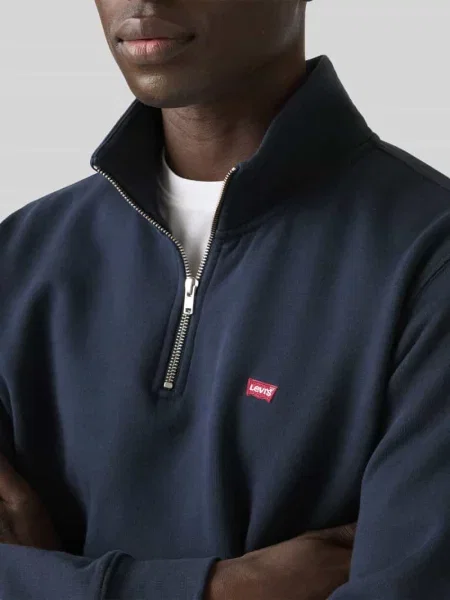Levi's bluza gładka granatowy