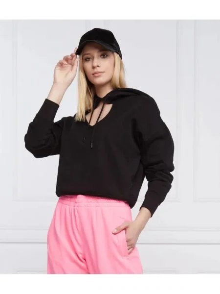 DKNY Sport Hanorac | Cropped Fit negru