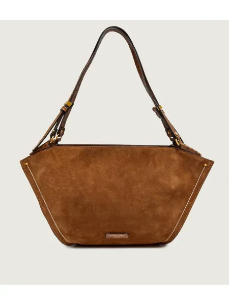 Geantă shopper Gianni Chiarini din piele maro