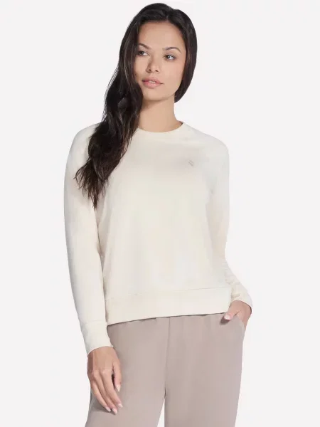 Світшот Skechers поліестер/спандекс бежевий