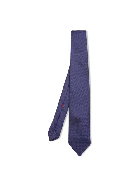 Krawat Brunello Cucinelli niebieski
